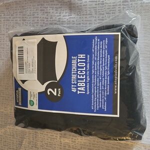 Utopia Stretch Fabric Table Cover Tablecloth